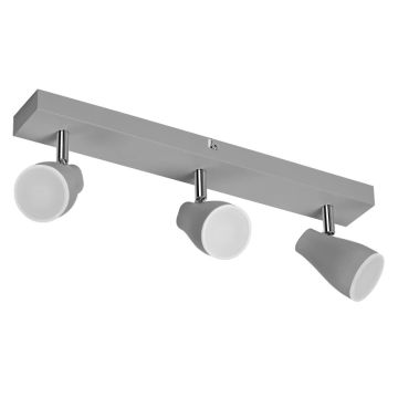 Ledvance LED Armatuur GU10 | LED SPOT PEAR GREY 3 x 4.3W 2700K GU10