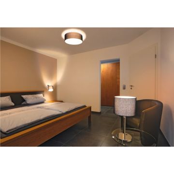 SLV LED Wandlamp | 1X E27 Max 60W  | IP20 Dimbaar Zwart | TENORA