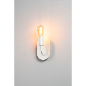 SLV LED Wandlamp | 1X E27 Max 24W  | IP20 Dimbaar Wit | FITU