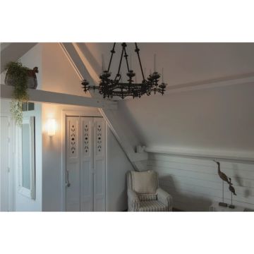 SLV LED Wandlamp | 1X E27 Max 40W  | IP20 Dimbaar Wit | QUADRASS