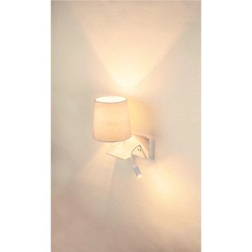 SLV LED Wandlamp | 40W 3000K 120lm 930 | IP20 Wit | SOMNILA