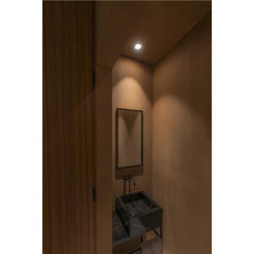 SLV LED Inbouwarmatuur Vierkant | 11W 3000K 860lm 830 IP20 | Dimbaar | PATTA