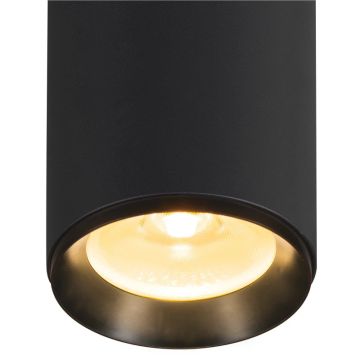 SLV LED Plafondlamp | 36W 3000K 3210lm 930 | IP20 Dimbaar Zwart | NUMINOS