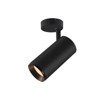 SLV LED Plafondlamp | 28W 3000K 2430lm 930 | IP20 DALI Dimbaar Zwart | NUMINOS