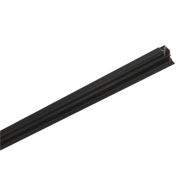 SLV 1-fase Spanningsrail 300cm Inbouw | 48V DALI Zwart