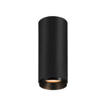 SLV LED Plafondlamp | 11W 2700K 985lm 927 | IP20 Dimbaar Zwart | NUMINOS
