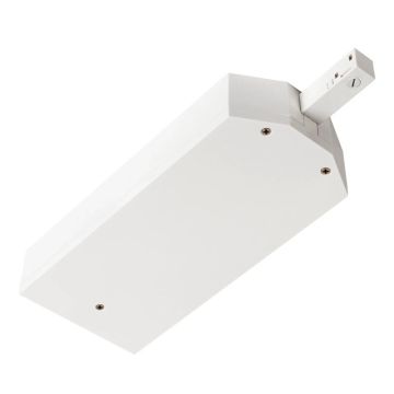 SLV Onderdeel | 48V TRACK Transformator behuizing incl. eindvoeding links, DALI, wit | 48V SYSTEM