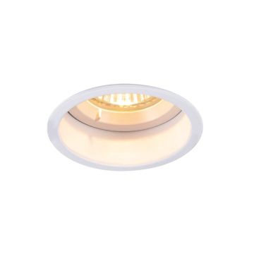 SLV LED Inbouwarmatuur Ø67mm | 1X GU10 Max 25W IP20 | Dimbaar | HORN