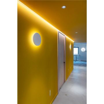 SLV LED Wandlamp | 6.5W 3000K 375lm 830 | IP20 Wit | PLASTRA