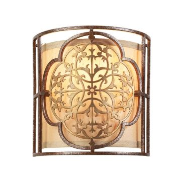 Feiss LED Wandlamp Marcella | 1X E14 Max 40W | British Bronze/Oxidized Bronze