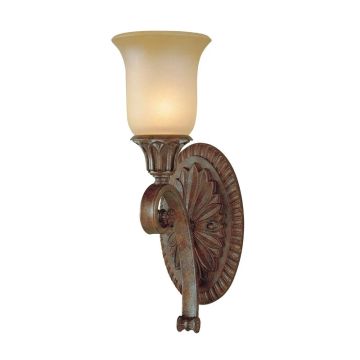 Feiss LED Wandlamp Stirling Castle | 1X E14 Max 40W | British Bronze