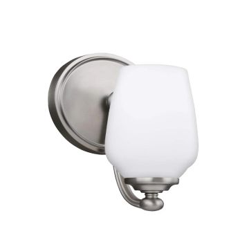 Feiss LED Wandlamp Vintner | 1X E27 Max 60W | Satin Nickel