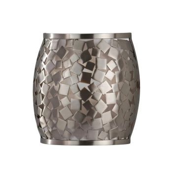 Feiss LED Wandlamp Zara | 1X E14 Max 60W | Brushed Steel