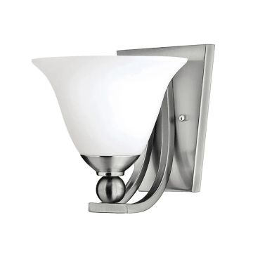 Hinkley LED Wandlamp Bolla | 1X E27 Max 60W | Brushed Nickel