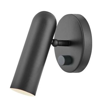 Hinkley LED Wandlamp Dax | 8W 3000K 320Lm 930 | Dimbaar | Black
