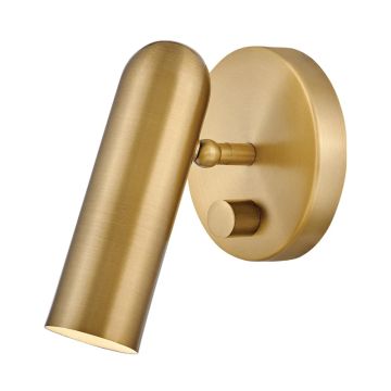 Hinkley LED Wandlamp Dax | 8W 3000K 320Lm 930 | Dimbaar | Heritage Brass