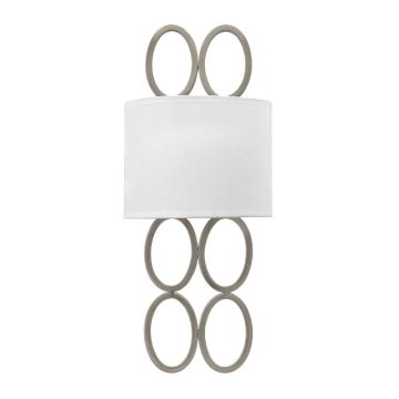 Hinkley/ Fredrick Ramond LED Wandlamp Jules | 2X E14 Max 40W | Brushed Nickel