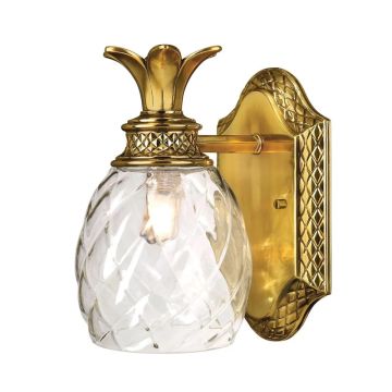 Hinkley LED Badkamerarmatuur Plantation | 3W 3000K 300Lm 830 | IP44 | Burnished Brass