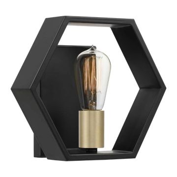 Quoizel LED Wandlamp Bismarck | 1X E27 Max 60W | Earth Black