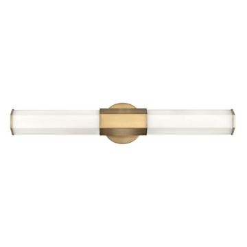 Hinkley LED Badkamerarmatuur Facet | 12W 3000K 2160Lm 830 | IP44 | Heritage Brass