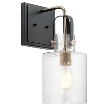 Kichler LED Wandlamp Kitner | 1X E27 Max 60W | Polished Nickel