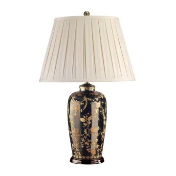 Elstead Lighting LED Tafellamp Black Birds | 1X E27 Max 60W | Black and Gold