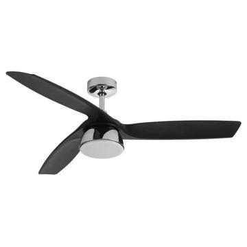 Beacon Lucci Air Bronx Plafondventilator | 132cm | Indoor | Chroom | Inclusief Lamp