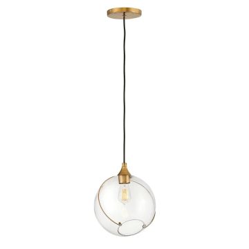 Lisa McDennon by Hinkley LED Hanglamp Skye | 1X E27 Max 60W | Dimbaar | Heritage Brass
