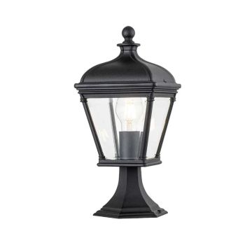 Elstead Lighting Mini LED Tuin Pilaar Bayview | 1X E27 Max 60W | IP44 (Outdoor) | Black