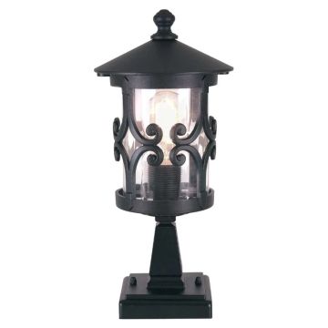 Elstead Lighting Mini LED Tuin Pilaar Hereford | 1X E27 Max 60W | IP23 | Black