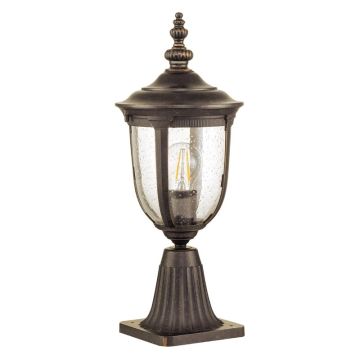 Elstead Lighting Mini LED Tuin Pilaar Cleveland | 1X E27 Max 60W | IP44 (Outdoor) | Weathered Bronze
