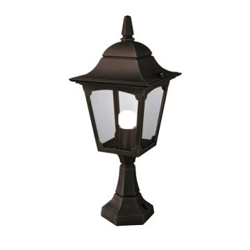 Elstead Lighting Mini LED Tuin Pilaar Chapel | 1X E27 Max 60W | IP44 (Outdoor) | Black