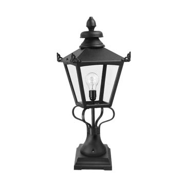 Elstead Lighting Mini LED Tuin Pilaar Grampian | 1X E27 Max 60W | IP44 (Outdoor) | Black
