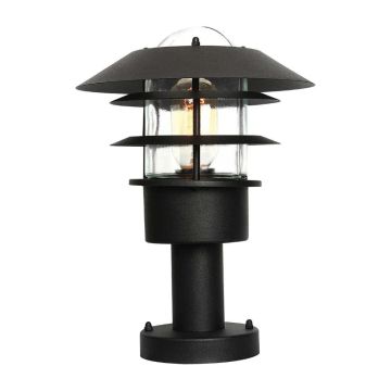 Elstead Lighting Mini LED Tuin Pilaar Helsingor | 1X E27 Max 60W | IP44 (Outdoor) | Black
