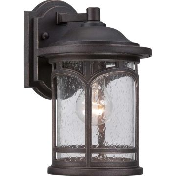 Quoizel LED Wand Buitenlamp Marblehead | 1X E27 Max 60W | IP44 | Dimbaar | Palladian Bronze