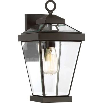 Quoizel LED Wand Buitenlamp Ravine | 1X E27 Max 60W | IP44 | Dimbaar | Western Bronze