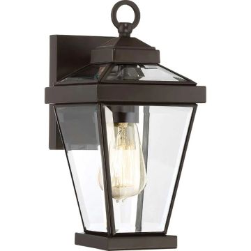 Quoizel LED Wand Buitenlamp Ravine | 1X E27 Max 60W | IP44 | Dimbaar | Western Bronze