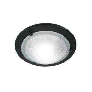 Elstead Lighting LED Plafondlamp Berwick | 1X E27 Max 60W | Dimbaar | Black
