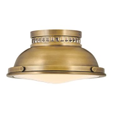 Hinkley LED Plafondlamp Amelia | 2X E27 Max 40W | Dimbaar | Heritage Brass