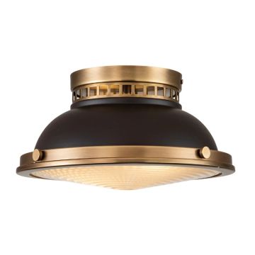 Hinkley LED Plafondlamp Amelia | 2X E27 Max 40W | Dimbaar | Buckeye Bronze/Restoration Bronze
