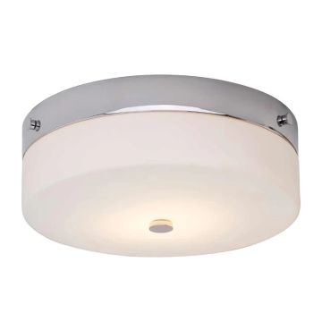 Elstead Lighting LED Plafond Badkamerlamp Tamar | 5.7W 3000K 600Lm 830 | IP44 | Dimbaar | Polished Chrome