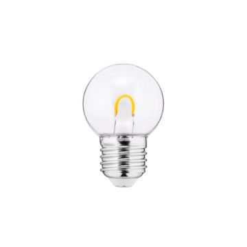 Thorgeon E27 LED Kogellamp | 1W 230V 2200K | 822 180°