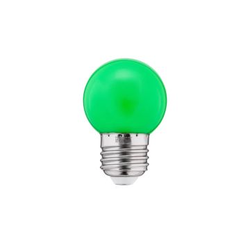 Thorgeon E27 LED Kogellamp | 1W 230V Groen | 180°