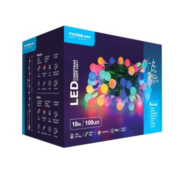 Modee LED Lichtslinger | 10 Meter 100 LEDs | 3.6W RGB | IP44