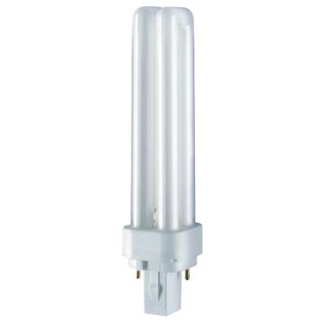 Patron PL-C 2P G24d-1 Spaarlamp | 10W 4000K 600Lm 840