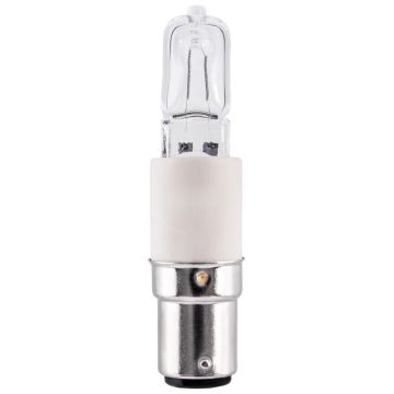 Patron BA15d Halogeen Buislamp | 60W 2800K 980LM 220/240V | Dimbaar