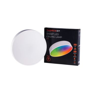 Thorgeon LED Plafond/Wandlamp Smart | 24W RGBW 3200Lm | 827/865 IP20