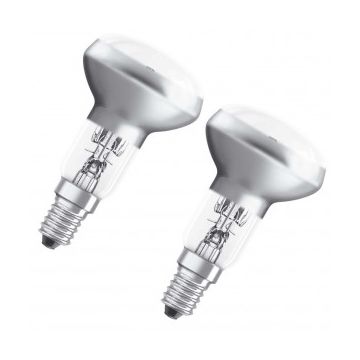 Osram E14 Halogeen Reflectorlamp 2x | 46W 2700K | Dimbaar