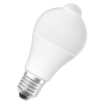 10x VNL E27 Led Bewegingssensor Lamp | 10W=60W 2700K | 827 Mat
