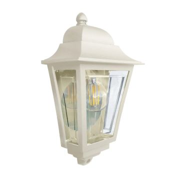 Elstead Lighting LED Wand Buitenlamp Deco Lane | 1X E27 Max 60W | IP44 | Dimbaar | Cream
